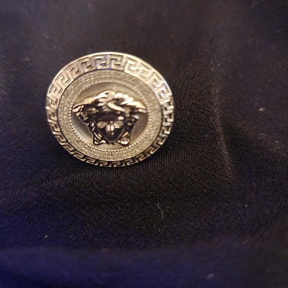 Designer Madusa Head Ring fashion ring w Diamonds